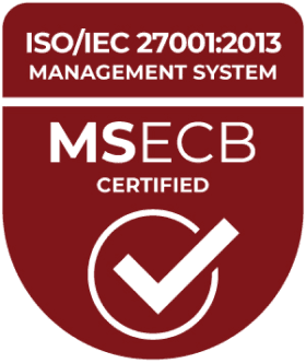 ISO/IEC 27001:2013 Certificate
